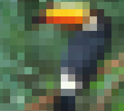 10 PPI: Image appears as a block of colored squares | e-Join