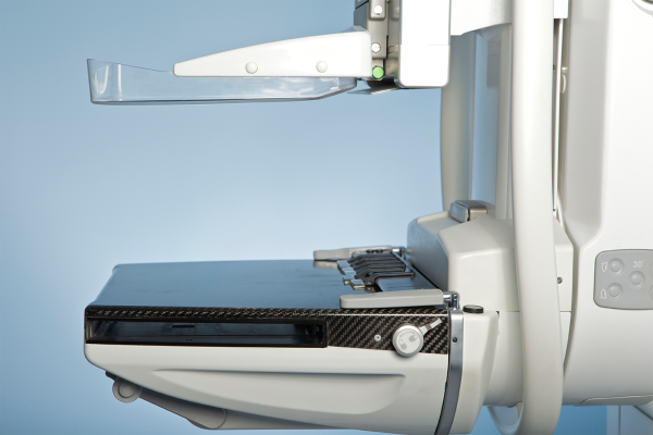 Photograph of prototype tomosynthesis system (e-Join)