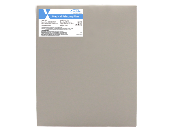 BPF (WPF), 35×43cm(14×17in), Medical Dry X-ray Imaging Clear inkjet Printing Blue (White) Film (e-Join)
