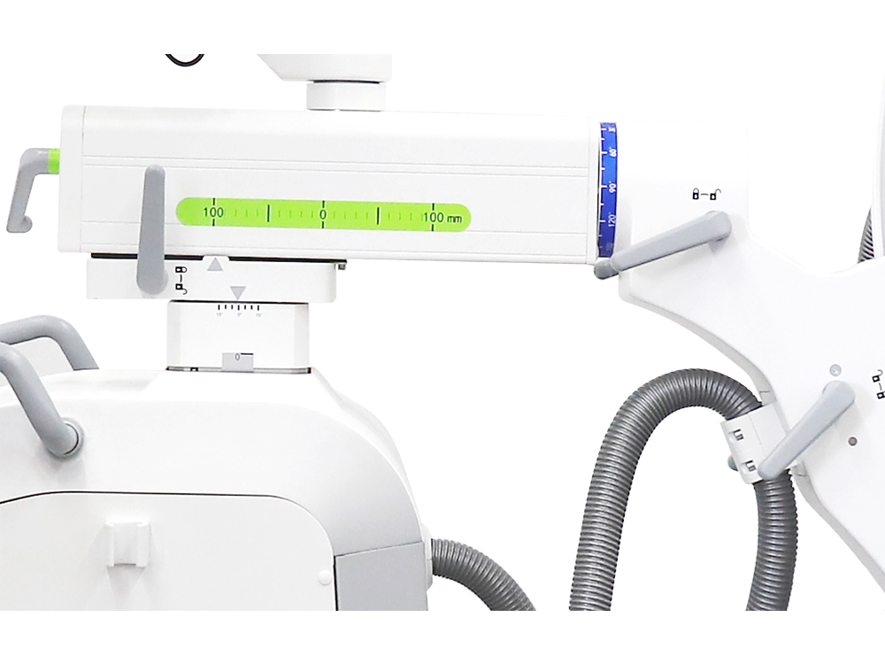 Color-coded Axis of Medical Digital Radiography X-ray Fluoroscopy C-arm Machine DC8600