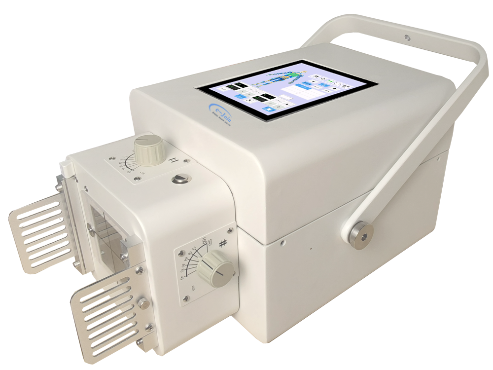 EXB56, Left View of AC Powered Portable High-frequency Medical X-ray Generator for Human (e-Join)