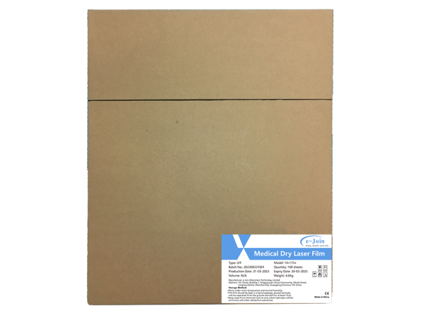 LFF-14x17in, DxHL Series, Medical Dry X-ray Imaging Clear Blue Base Laser Film (e-Join)
