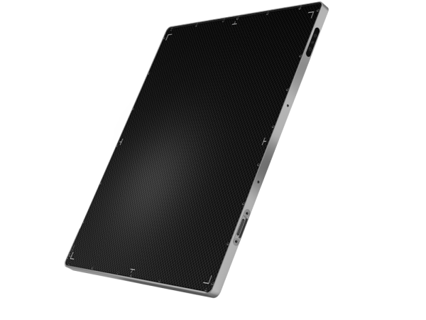 MRD1417, Left View of GOS or CsI Wired Fixed Medical Digital X-ray Image Flat Panel Detector (e-Join)