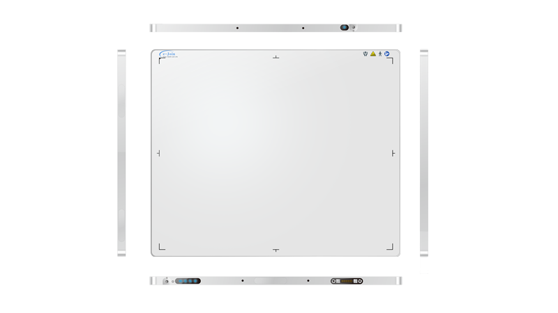 Basic Parameters of GOS or CsI Wireless Mobile Medical Digital X-ray Image Flat Panel Detector MRL1417