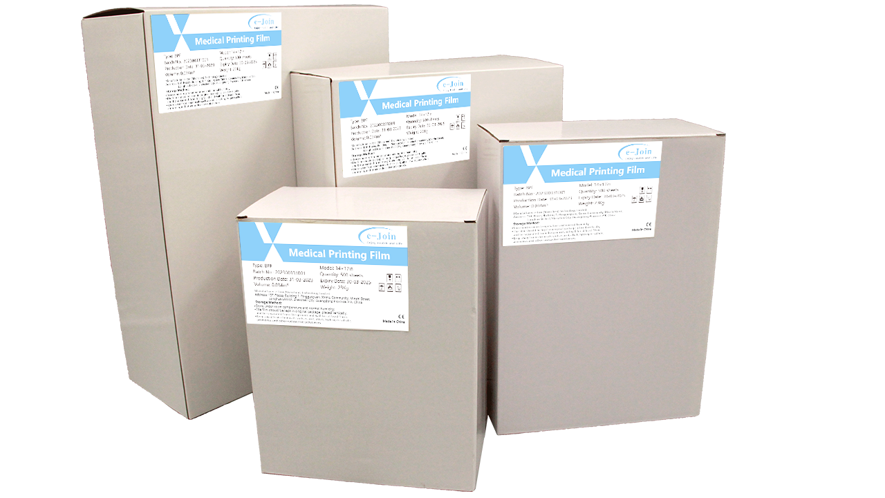 Various Sizes of Medical Dry X-ray Imaging Clear inkjet Printing Blue (White) Film