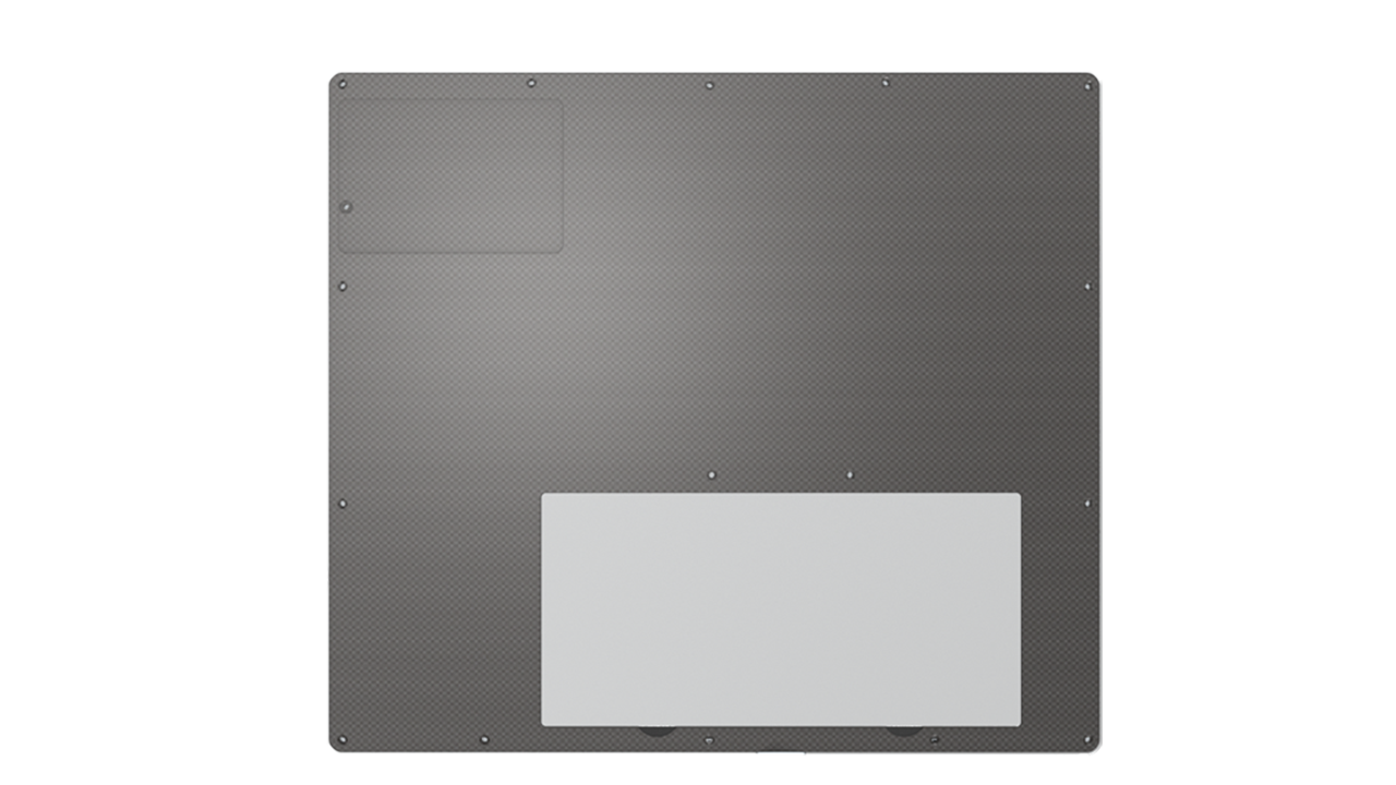 Back of CsI NDT Wireless Mobile Industrial Digital Imaging X-ray Detector NRL1012