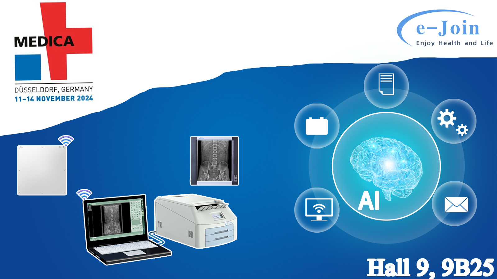 e-Join Group to Attend MEDICA 2024 in Germany: Revolutionizing Healthcare with Cutting-Edge Technology